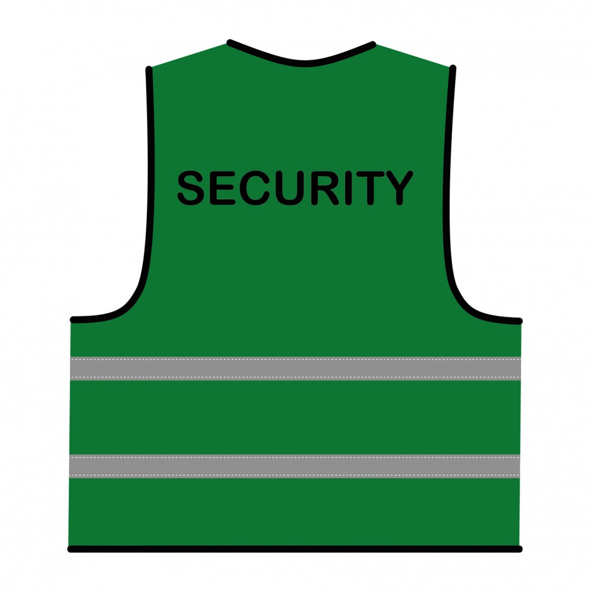 Security hesje groen