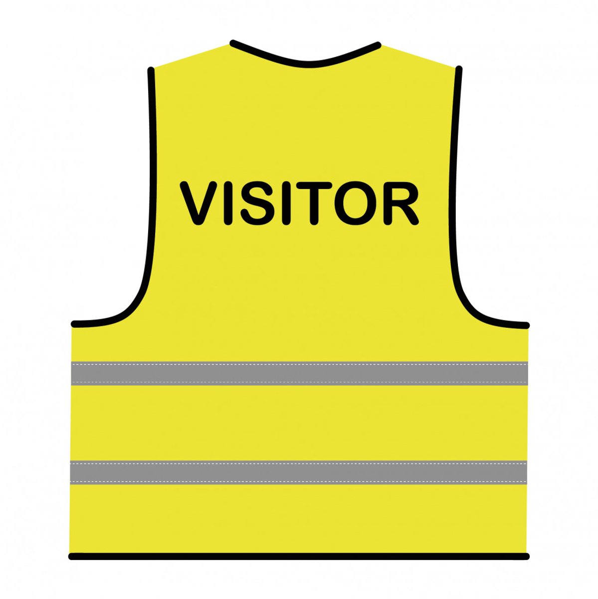 Visitor hesje geel