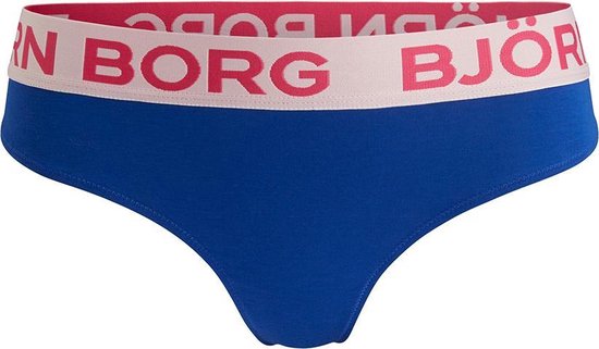 Bjorn Borg - Dames - Solid String - Blauw - XL | bol.com