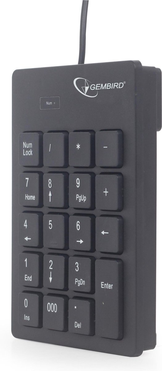 Gembird numeriek toetsenbord, Keypad - USB