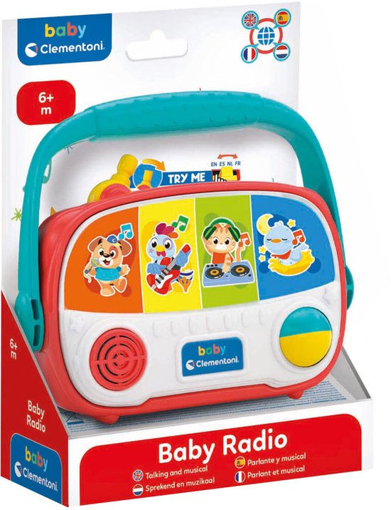 Clementoni Baby - Radio - Met spraak en muziek - vanaf 6 maanden van Clementoni — afbeelding 3