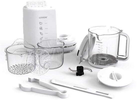 LUVION® BabyBlend+ 6-in-1 Baby Foodprocessor - Stomer, Blender, Opwarmen, Warm Houden, Steriliseren & Ontkalken van Luvion — afbeelding 2