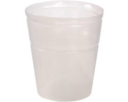 Flexibele Inzetpot voor Planten - Ø 35 cm, Hoogte 45 cm - Transparant Kunststof