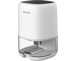 Auronic Luchtontvochtiger - 1L Waterreservoir - Ontvochtigt 450ml Per Dag in Huis - LED - Geschikt voor Woonkamer, Slaapkamer & Badkamer - Wit