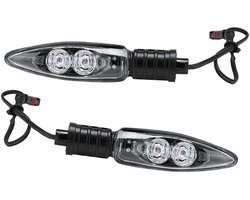 Geschikt voor Paar voorknipperlichten voor BMW R1200GS G310R G310GS F800GS F700GS - model: 13