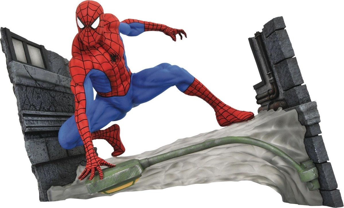 Figurine exclusive du 25e anniversaire de Diamond Spiderman Marvel Gallery