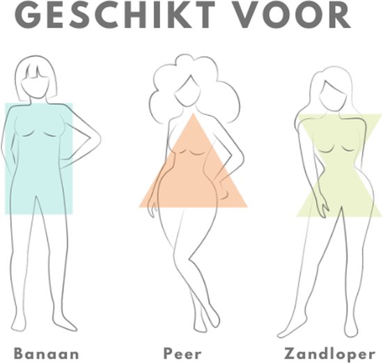 Bye Bra - Short taille moyenne à dos bas | Beige-XL