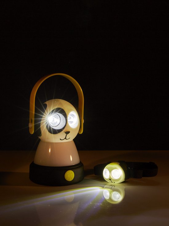 Tafel, loop en hoofdlamp hond van Merkloos — afbeelding 2