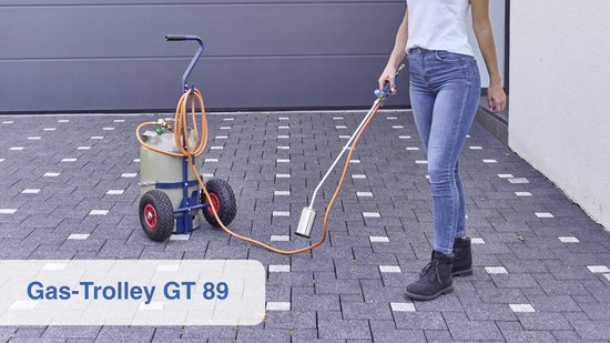 CFH Complete set GV900 onkruidbrander + DR114 regelaar + GT89 trolley