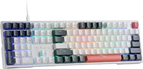 Redragon Elise Pro K624P RGB Gaming Toetsenbord - | Slim