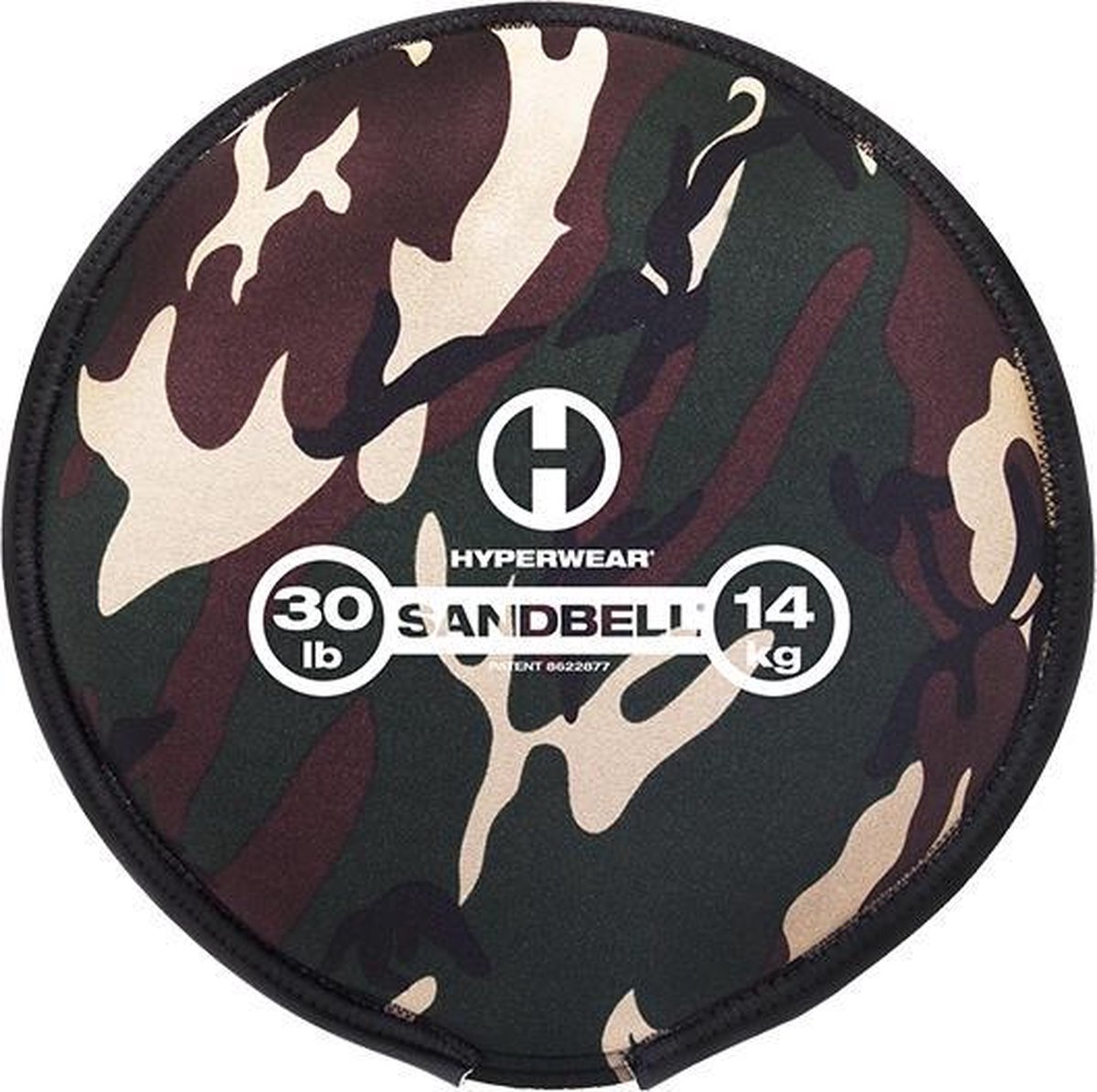 Hyperwear Camo SandBell 14 kg (30 lbs)