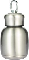 Mini bouteille thermos 200 ml - Anti-fuite - Argent