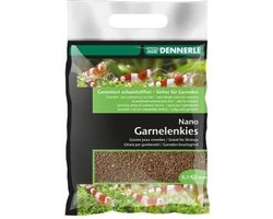 Dennerle garnalenkies Borneo bruin - Aquarium grind - Inhoud: 2 kilo