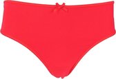 RJ Bodywear - Dames - Pure Color Maxi String  - Rood - 4XL