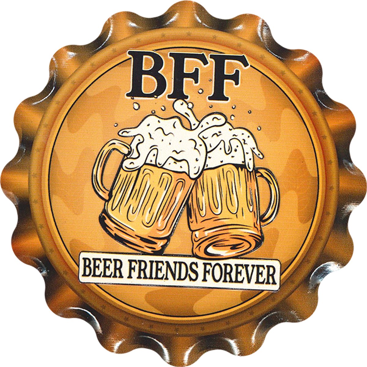 Cap coaster - BFF