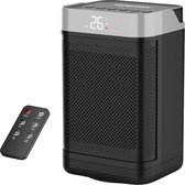 Bol.com Vulpes Goods® Tech - Elektrische Kachel met Afstandsbediening - Ventilatorkachel - Keramische Kachel - 4 Standen - 1500W... aanbieding