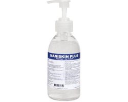 Reymerink Maniskin Plus | 500ml 70% Alcoholgel | Drukpomp | Hand desinfectie | Antibacterieel