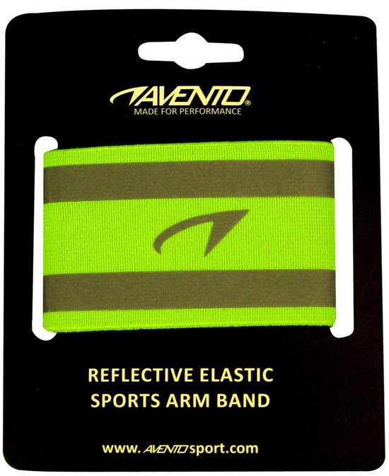 Avento Sportarmband - Neon Reflective - Fluorgeel - Avento