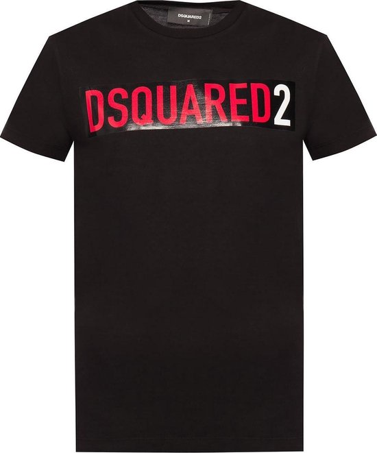dsquared2 shirt zwart rood