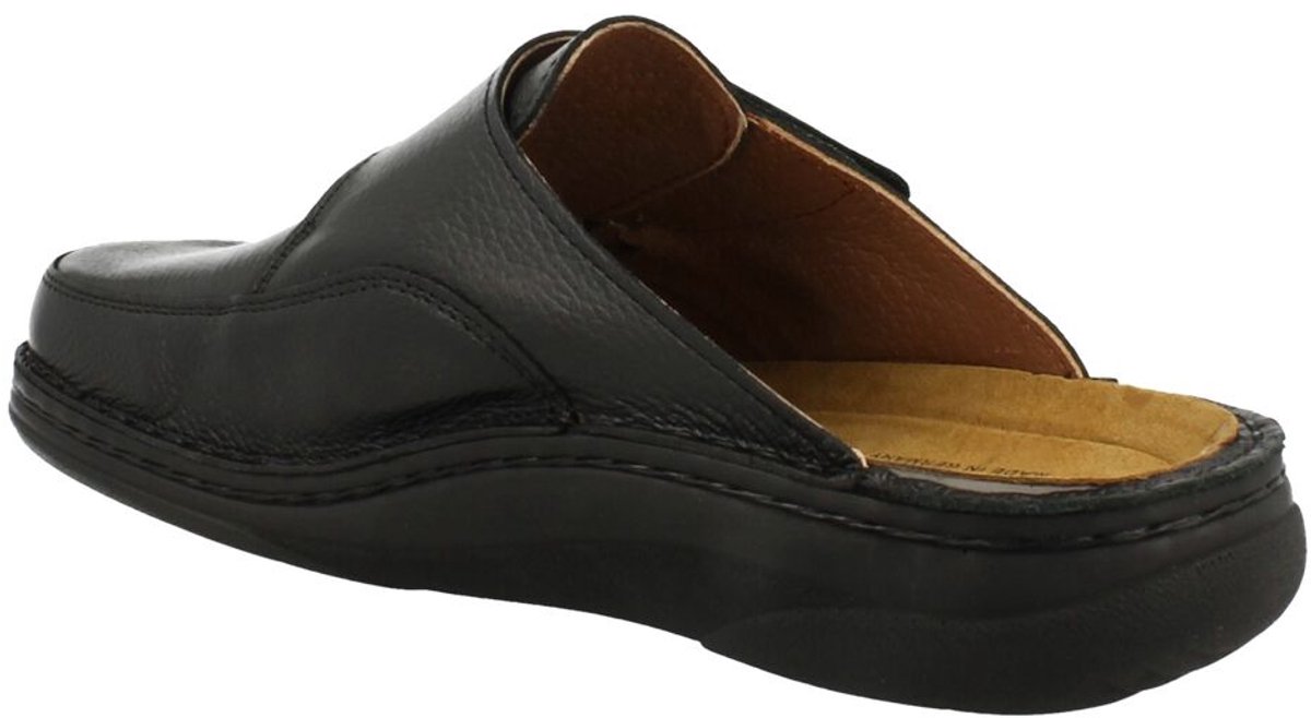 Helix Heren Pantoffel | Zwart | Maat: 43
