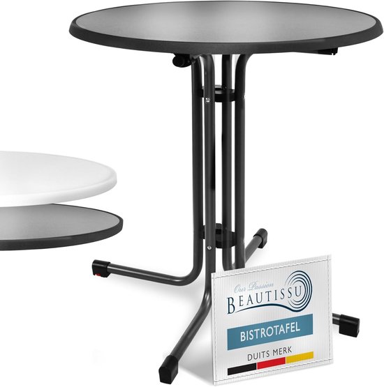 Muuto Linear Steel tuintafel bistro rond 70 cm Grey