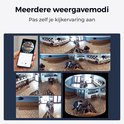Meerdere weergavemodi van een winkel, getoond op een telefoon en in een collage.