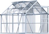 Gardebruk Tuinkas – Aluminium 4.8m² incl dakraam 250x190cm – Zonder Fundament