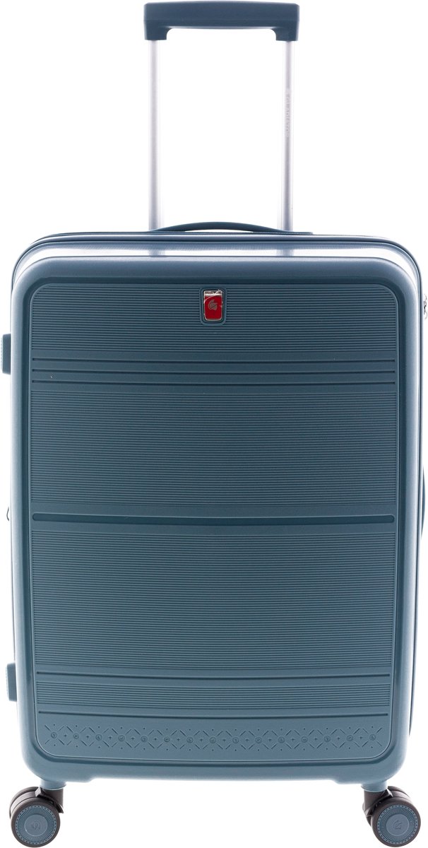 Gladiator Saona Middelgrote Koffer - 65 cm - 70/80 liter - Expandable - TSA slot - Blauw