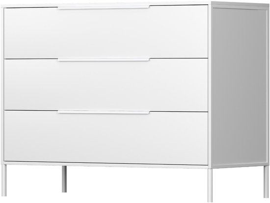 Babykamer Santiago Wit (Ledikant Commode) | Van Asten Babysuperstore