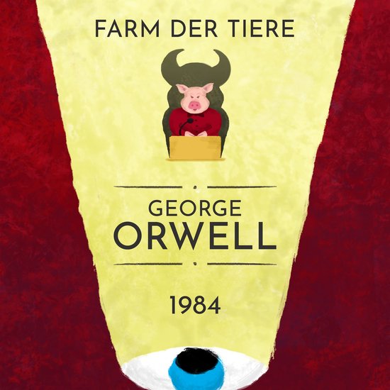 George Orwell: 1984, Farm der Tiere - cover