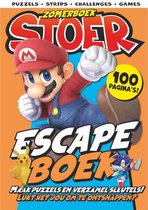 STOER Vakantieboek XXL 2025 - Vakantieboek voor Kinderen - Escape Boek Kinderen Pokémon en Mario - Escape Room Boek - Zomerboek - Doeboek - Vakantie - Puzzels - Tekenen - Strips - DIY - Invullen - Knippen - Quiz - Jongens Speelgoed - Cadeau Jongen