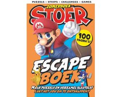 STOER Vakantieboek XXL 2025 - Vakantieboek voor Kinderen - Escape Boek Kinderen Pokémon en Mario - Escape Room Boek - Zomerboek - Doeboek - Vakantie - Puzzels - Tekenen - Strips - DIY - Invullen - Knippen - Quiz - Jongens Speelgoed - Cadeau Jongen