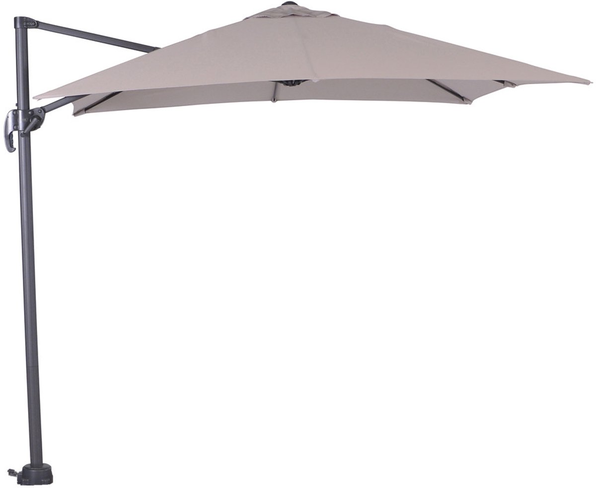 Hawaii parasol S - 250x250 cm - carbon black - zand – foto 2