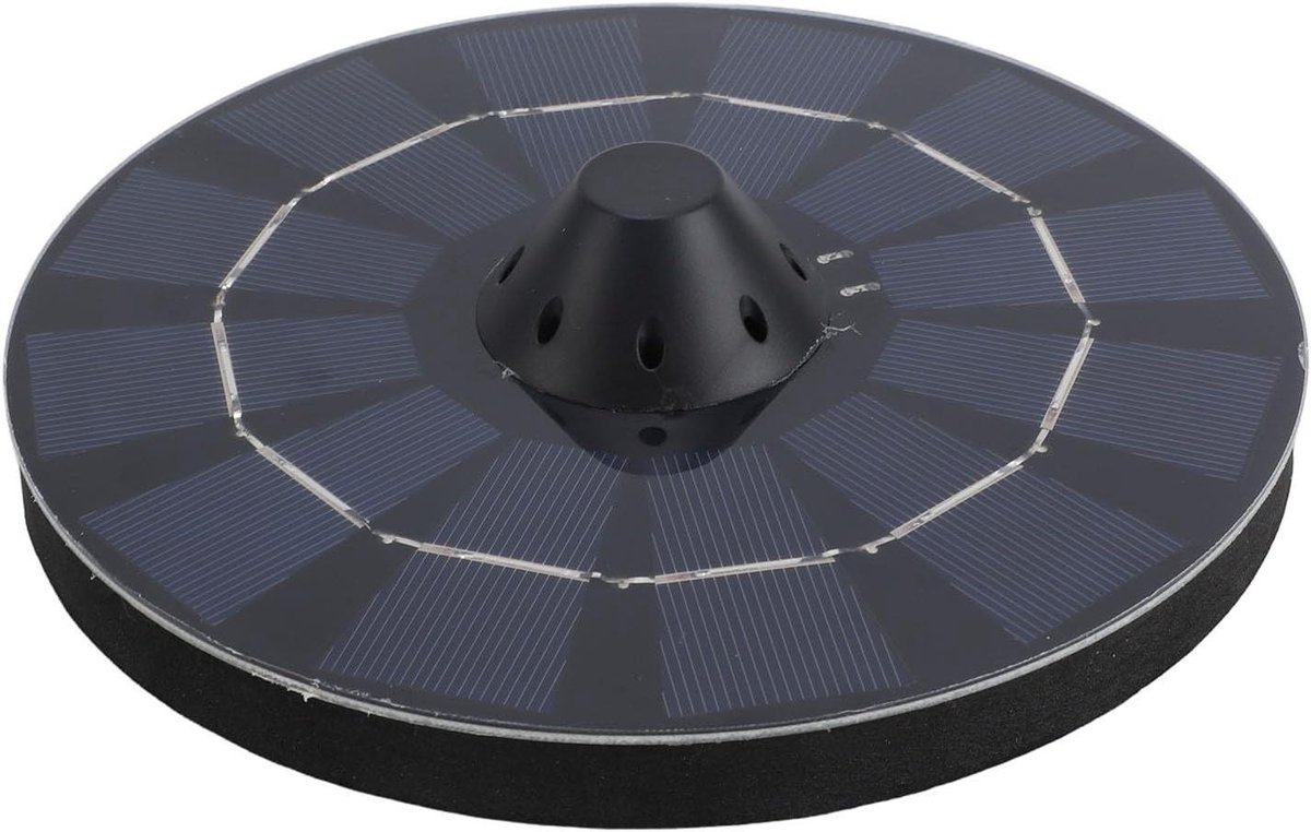 Aanpassing titel: 2.5W Automatic Shut-Off Floating Water Pump Solar Powered 6V for Outdoor Use in a Solar Pond