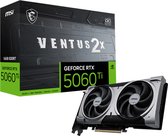 MSI NVIDIA GeForce RTX 5060 Ti 16G VENTUS 2X OC PLUS - 16GB - GDDR7 - PCIe 5.0 - 1x HDMI 2.1b - 3x DisplayPort 2.1a