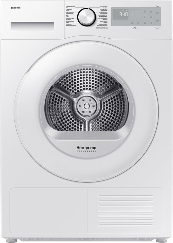 Samsung DV9UDG52A0THEN - Wasdroger | Wit | 9 kg | A+++ | OptimalDry | AI Control | Hygiene Care | SmartThings | WIFI