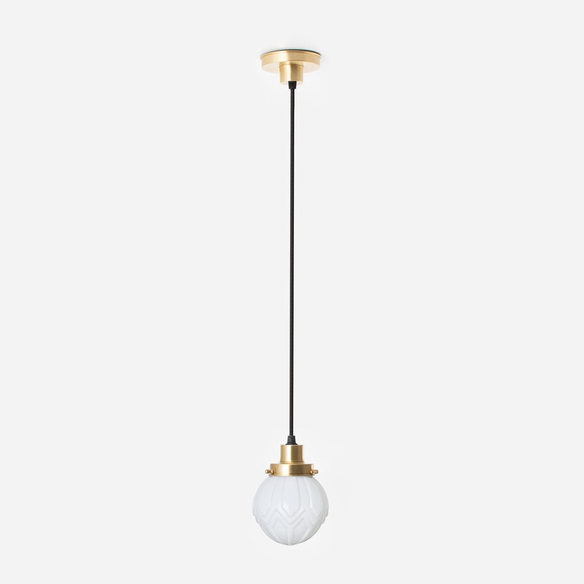 Hanglamp aan snoer Victory 20's Messing - Art Deco Trade