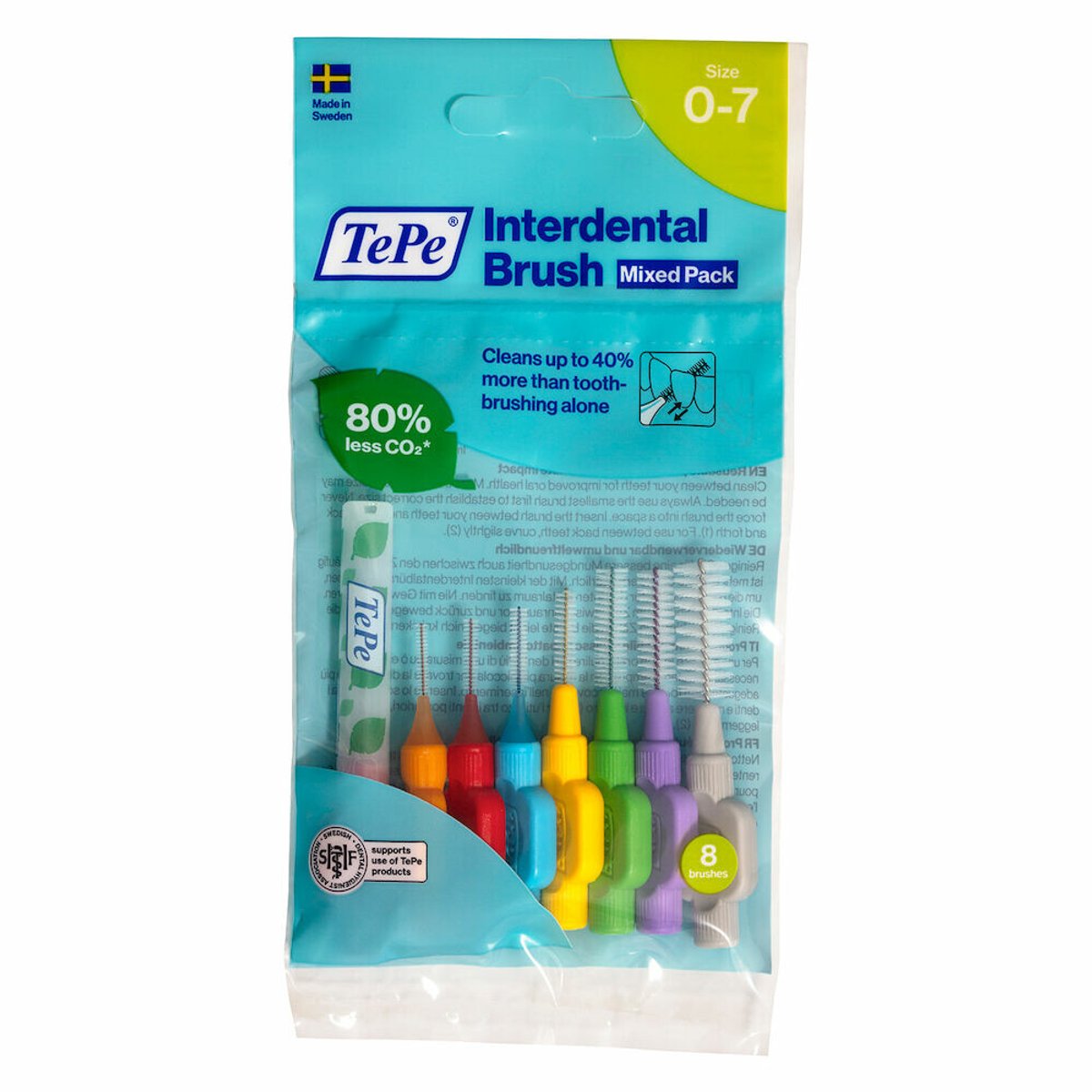 TePe Interdentale Ragers Original Gemengd - 3 x 8 stuks - Voordeelverpakking