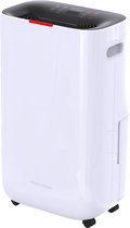 Bol.com Luchtontvochtiger en Luchtreiniger - 20L - HEPA filter - 320W- Wit- Vivid Green aanbieding
