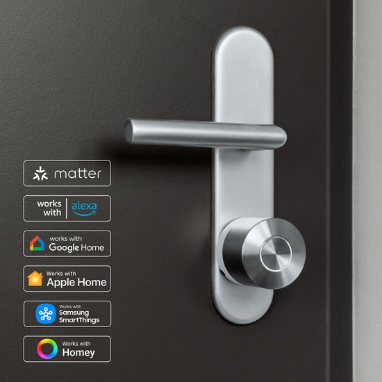Nuki Smart Lock Ultra - Slim Deurslot met Wifi & Matter - Bol