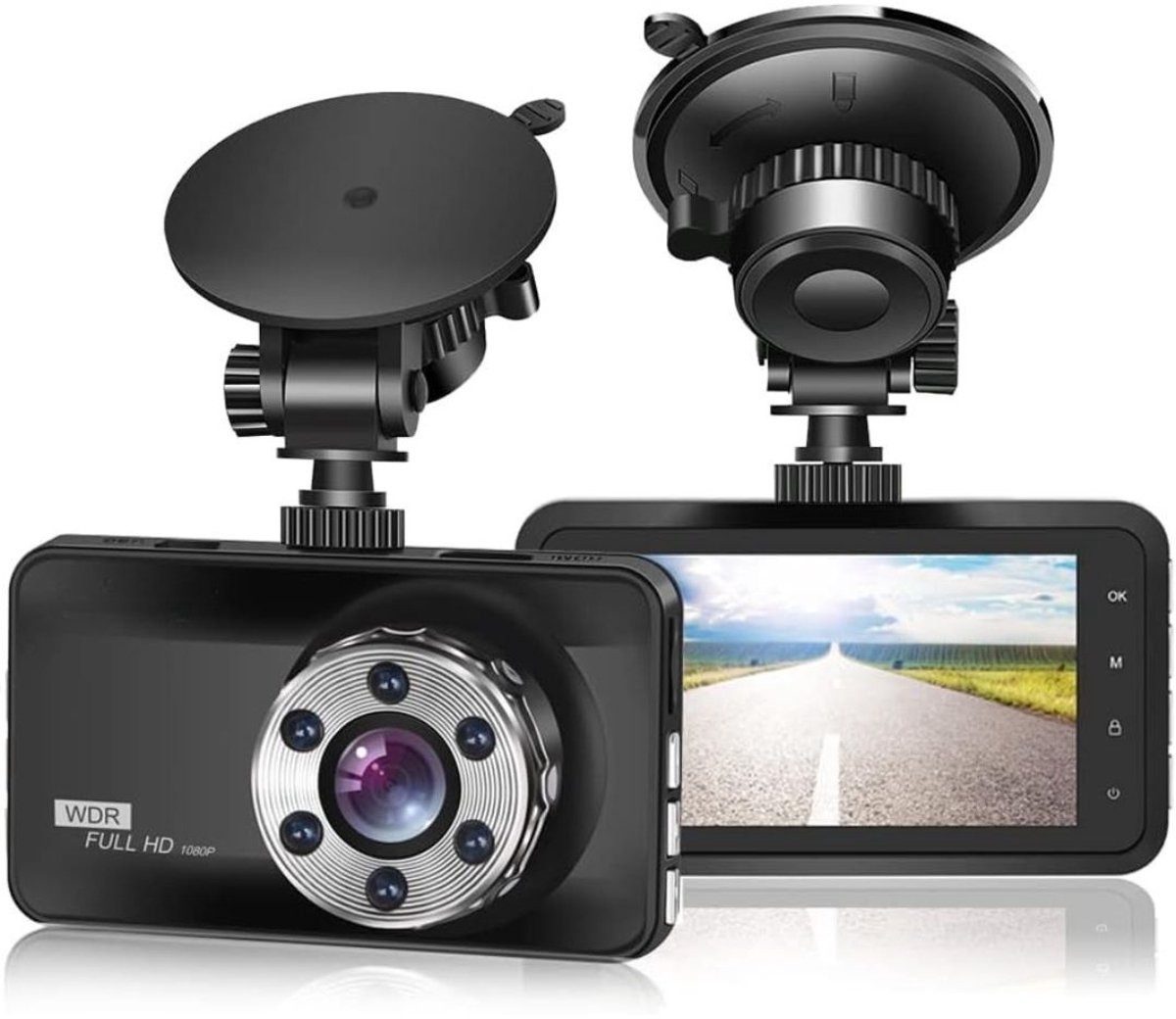 Dual Dashcam - Dashcam voor Auto - Dashcams - Zwart