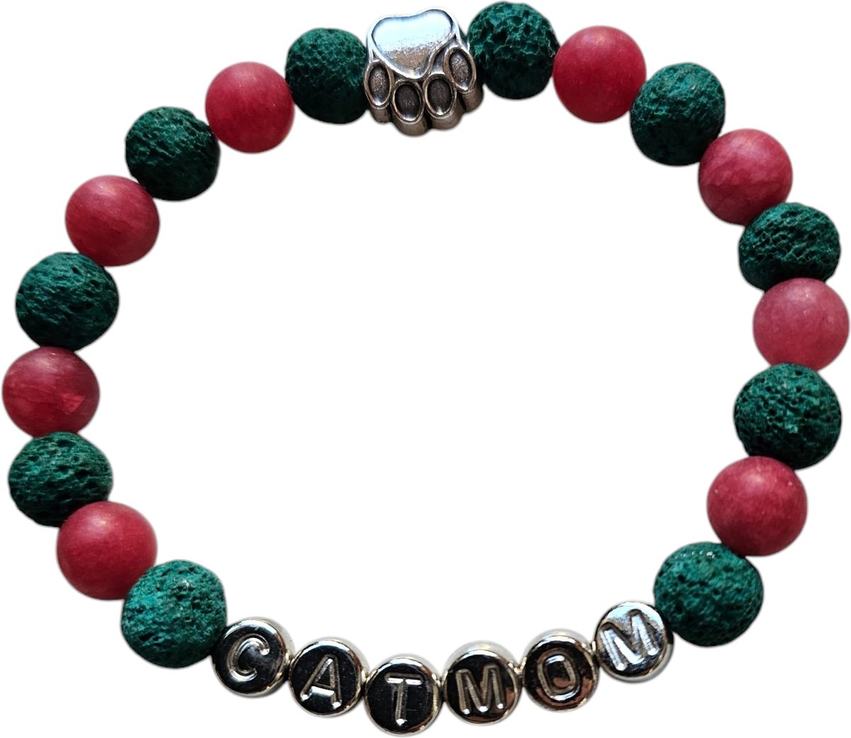 Katdootje - Armband - Catmom - Groentinten