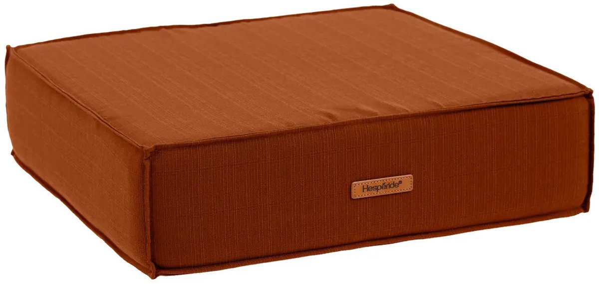 Hesperide Vloerkussen Korai - terracotta - PU-schuim/polyester - 45 x 45 cm - zitkussen