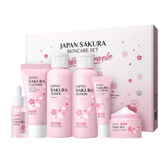 Set de soins Nivard - Ado - Soin du visage - Produits - Tools - Soins de la peau - Femme - Coffret cadeau - Kits - 6 pièces