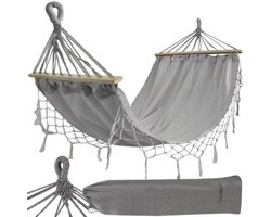 Gardlov XXL Hangmat voor 2 personen – met Spreidstokken - tot 250 kg