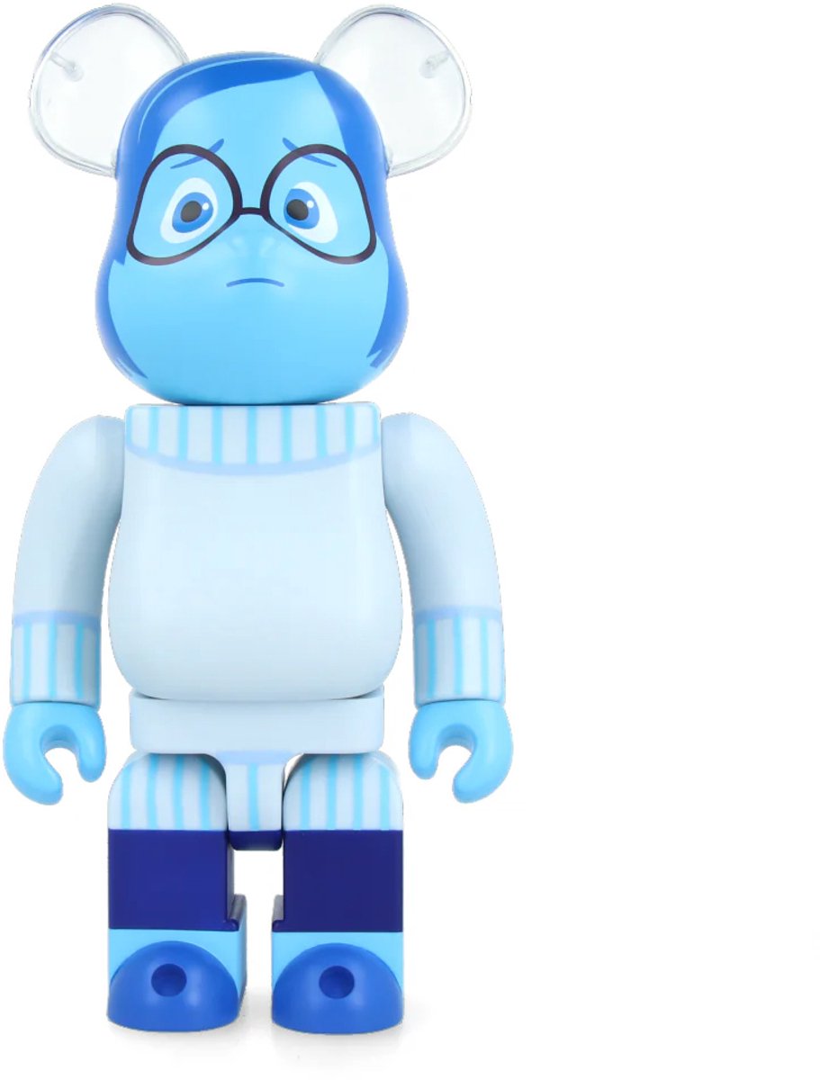 400% Bearbrick - Sadness (Inside Out)