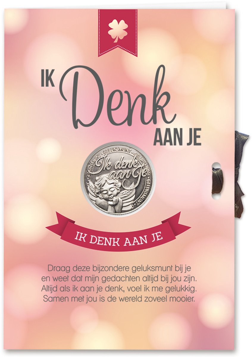 Geluksmunt Giftcard Ik denk aan je