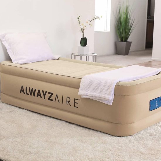 Bestway Luchtbed eenpersoons AlwayzAire Comfort Choice Fortech 69035