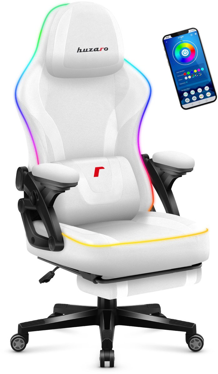 Huzaro Force 4.6 Gaming Stoel met RGB (EAN: ...6192)