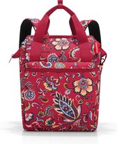 Reisenthel Allrounder R Schouder/ Rugtas - Maat R - 12L - Paisley Ruby Rood